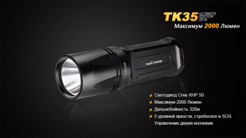 Фонарь Fenix TK35UE (2015) Cree XHP-50, TK35XHP50 фото 6
